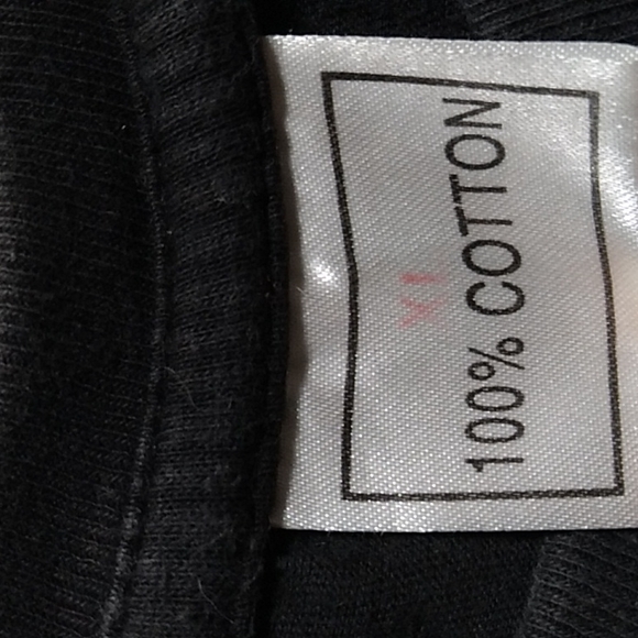 FINAL SALE! Vintage London England Crop Top Light Wash Wear XL - Picture 3 of 6